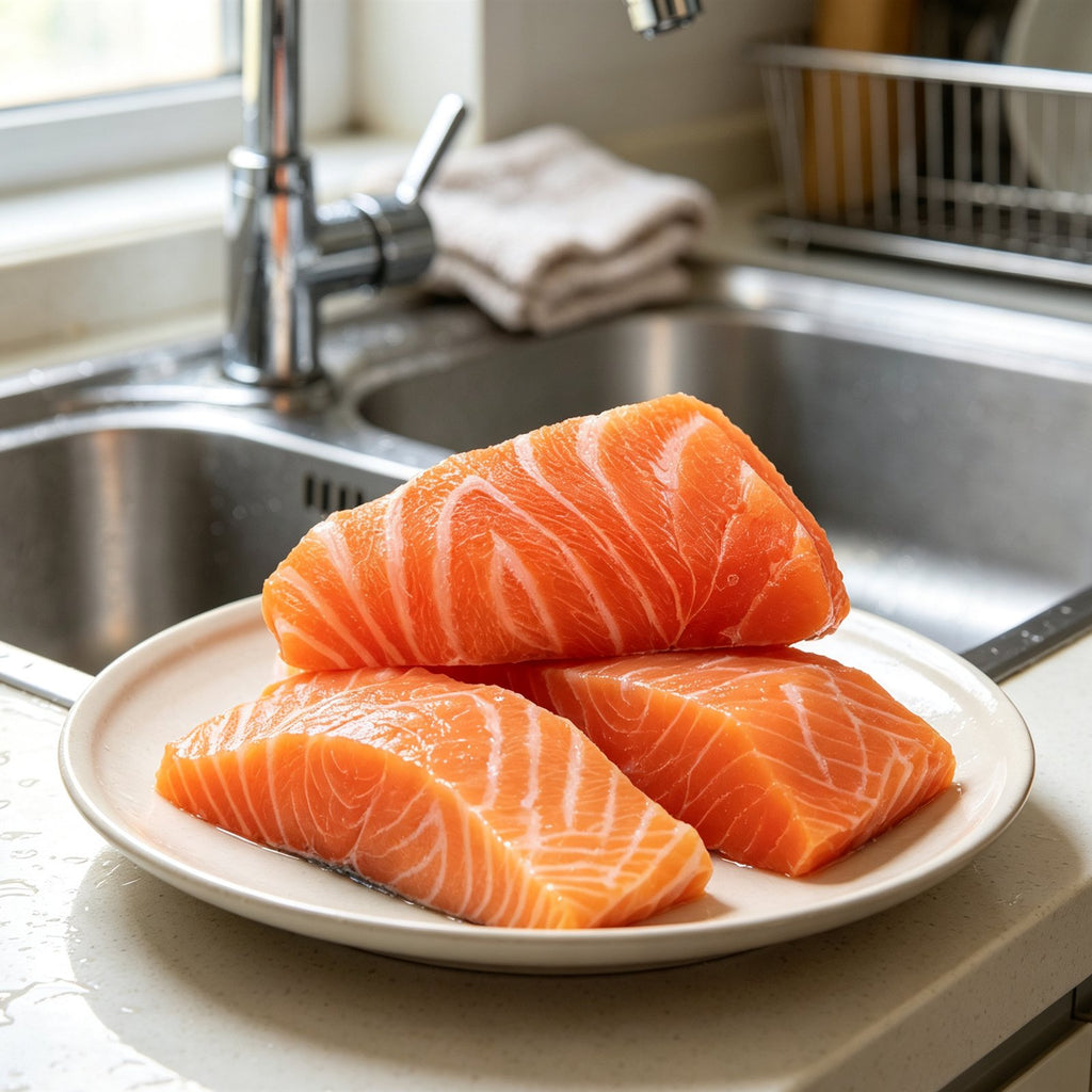 Fresh Premium Salmon Fillets Sashimi Grade