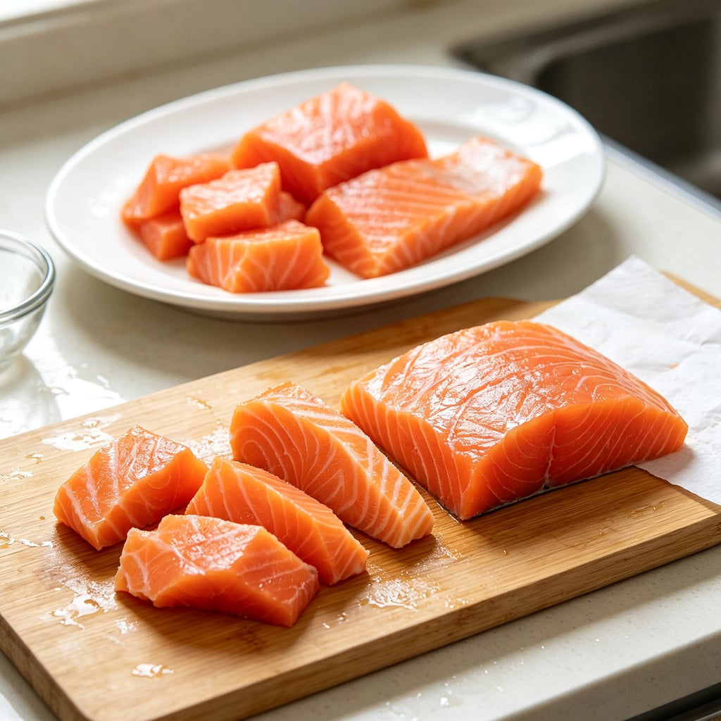 Fresh Premium Salmon Fillets Sashimi Grade