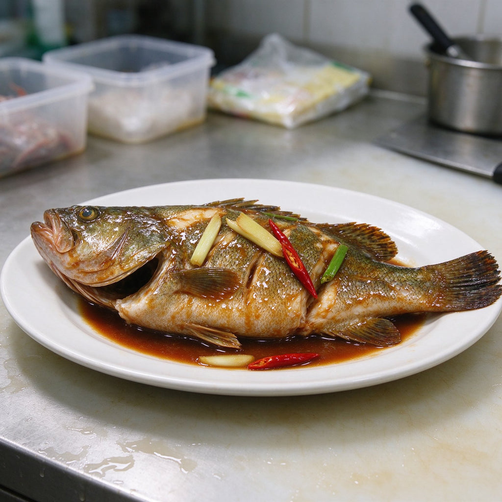 Fresh Whole Grouper for Steaming